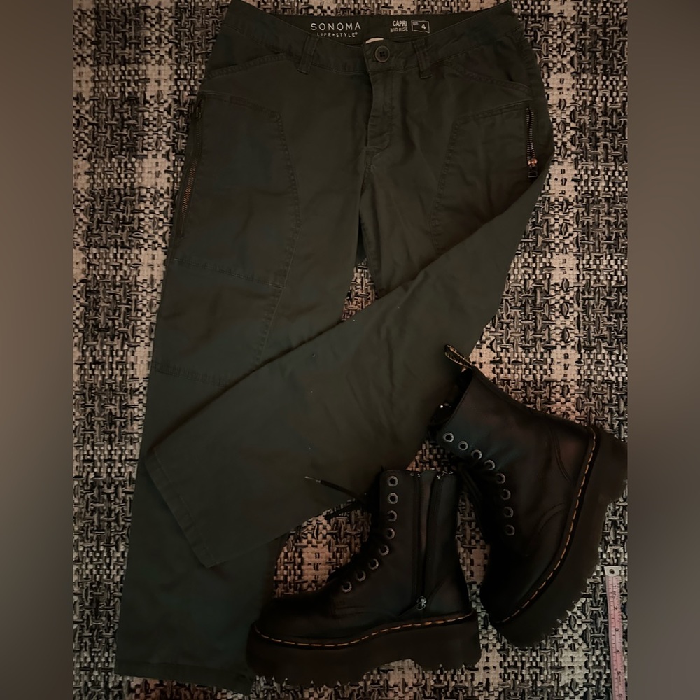y2k cargo style capri